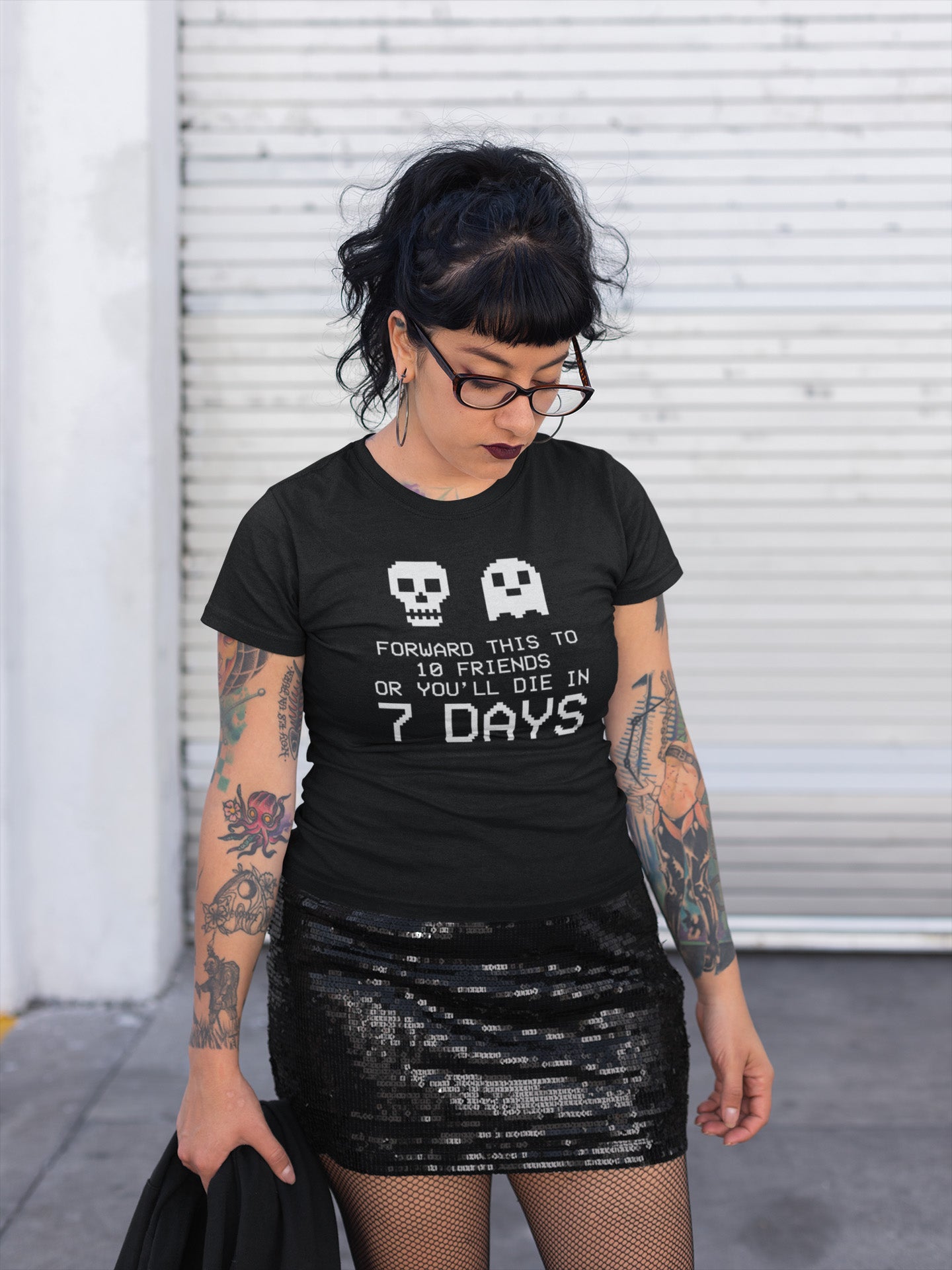 "Forward Or Die" Black Unisex Tee