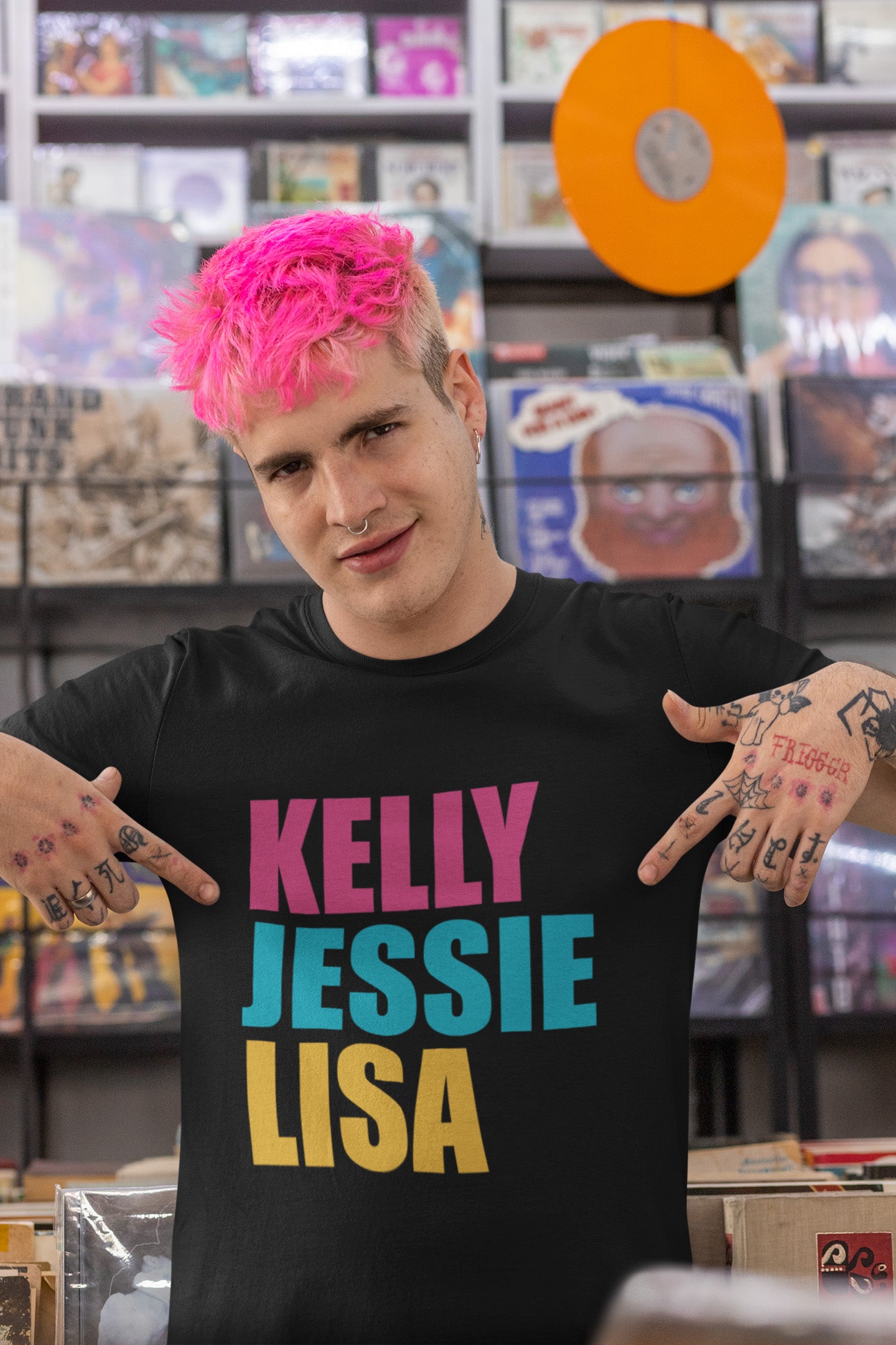 “Kelly, Jessie, Lisa” Black Unisex Tee