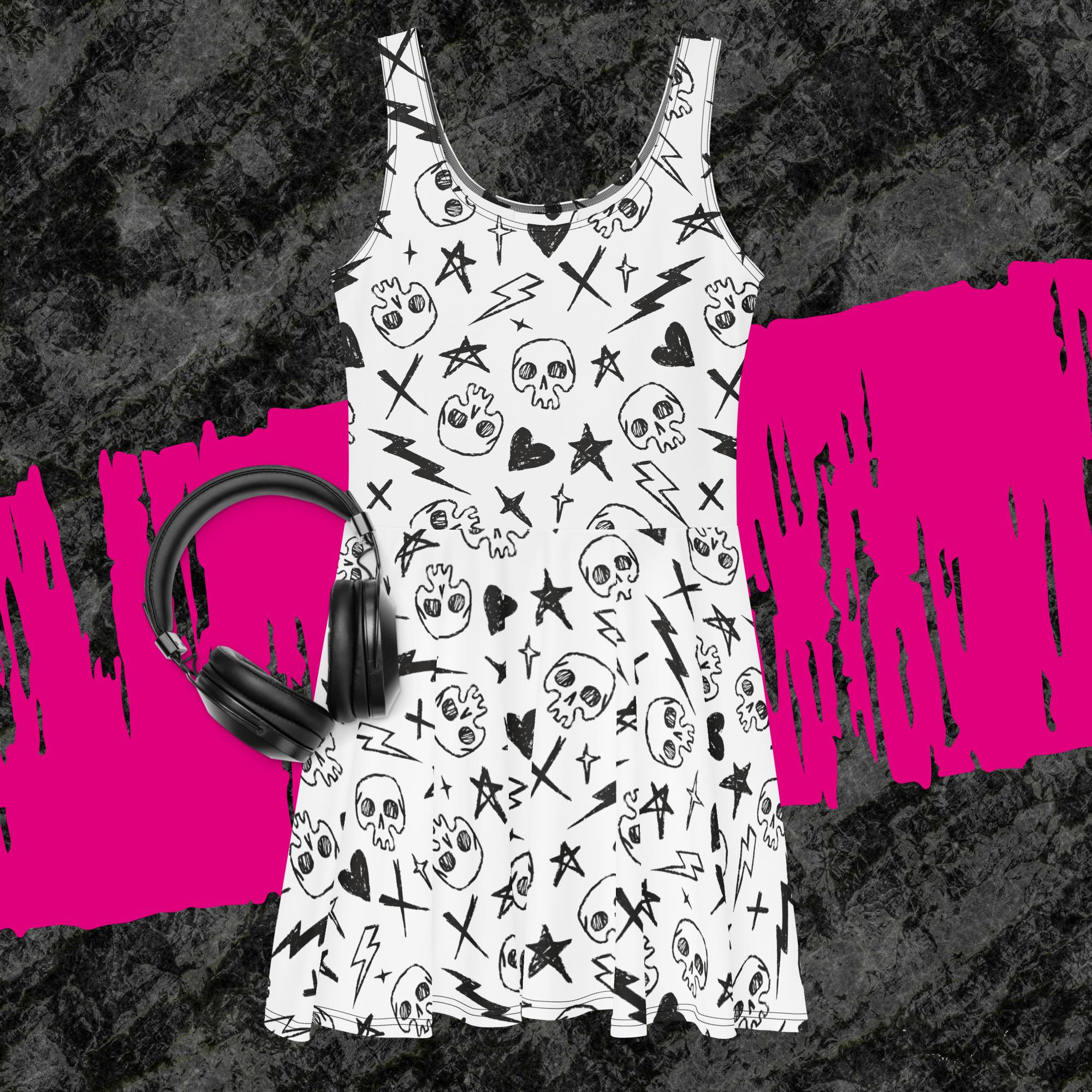 "Emo Revival" Skater Dress