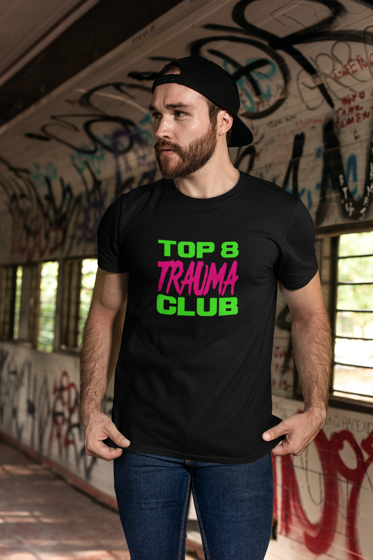 “Top 8 Trauma Club” Short-Sleeve Unisex T-Shirt